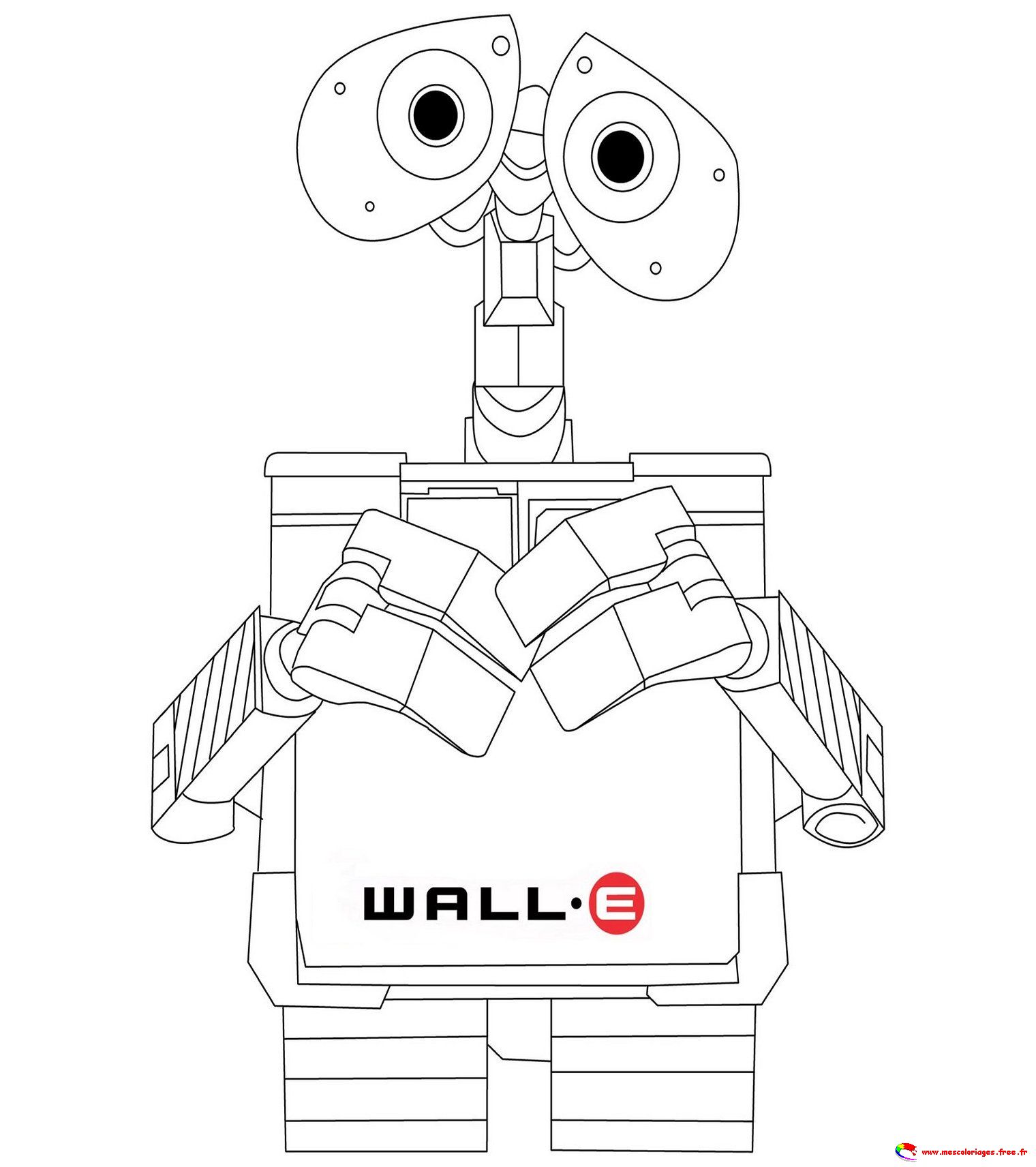 Malvorlage: Wall-E (Animierte Filme) #131991 - Kostenlose Malvorlagen zum Ausdrucken