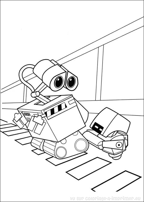 Malvorlage: Wall-E (Animierte Filme) #131999 - Kostenlose Malvorlagen zum Ausdrucken