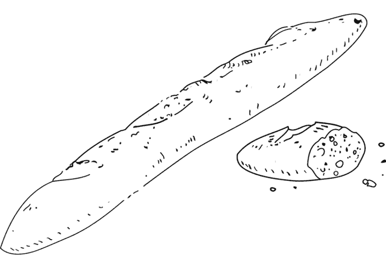 Malvorlage: Bäcker (Berufe und Berufe) #90195 - Kostenlose Malvorlagen zum Ausdrucken