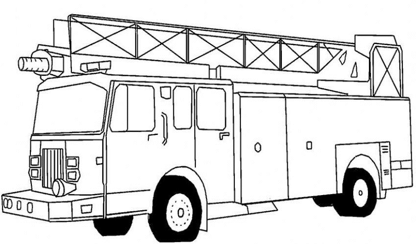 Malvorlage: Feuerwehrmann (Berufe und Berufe) #105658 - Kostenlose Malvorlagen zum Ausdrucken