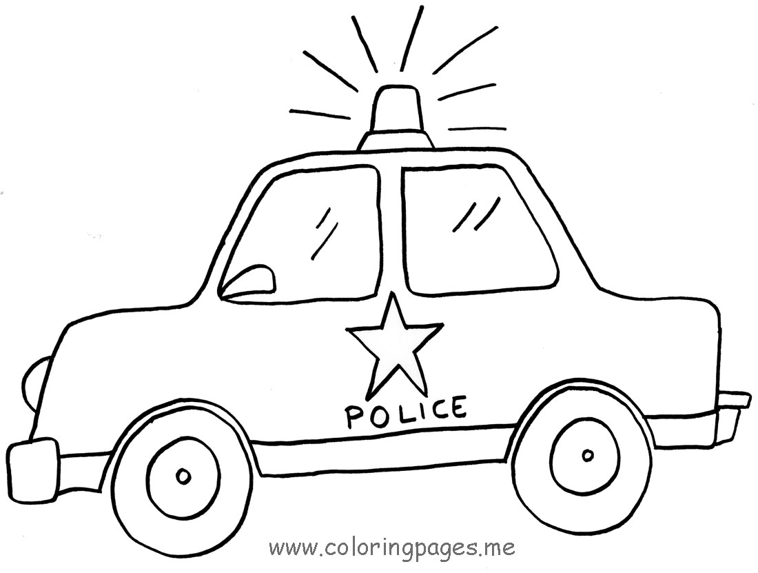 Malvorlage: Polizist (Berufe und Berufe) #105446 - Kostenlose Malvorlagen zum Ausdrucken