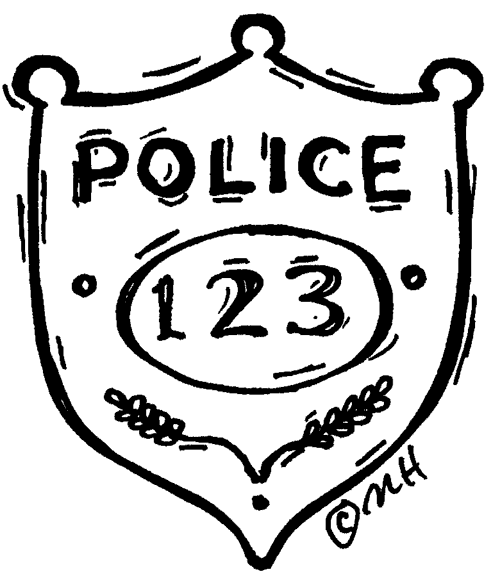 Malvorlage: Polizist (Berufe und Berufe) #105470 - Kostenlose Malvorlagen zum Ausdrucken