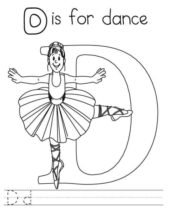 Malvorlage: Tänzerin / Tänzerin (Berufe und Berufe) #92315 - Kostenlose Malvorlagen zum Ausdrucken