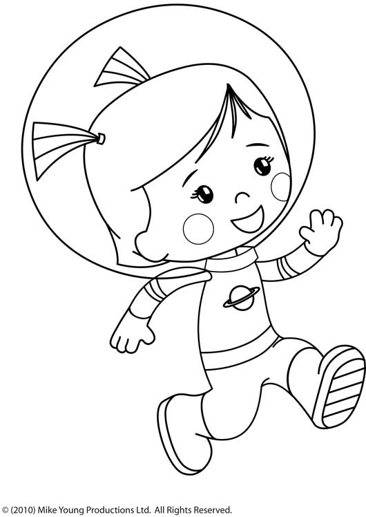 Malvorlage: Astronaut (Berufe und Karrieren) #87593 - Kostenlose Malvorlagen zum Ausdrucken