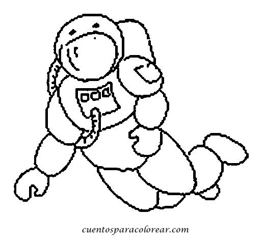 Malvorlage: Astronaut (Berufe und Karrieren) #87602 - Kostenlose Malvorlagen zum Ausdrucken