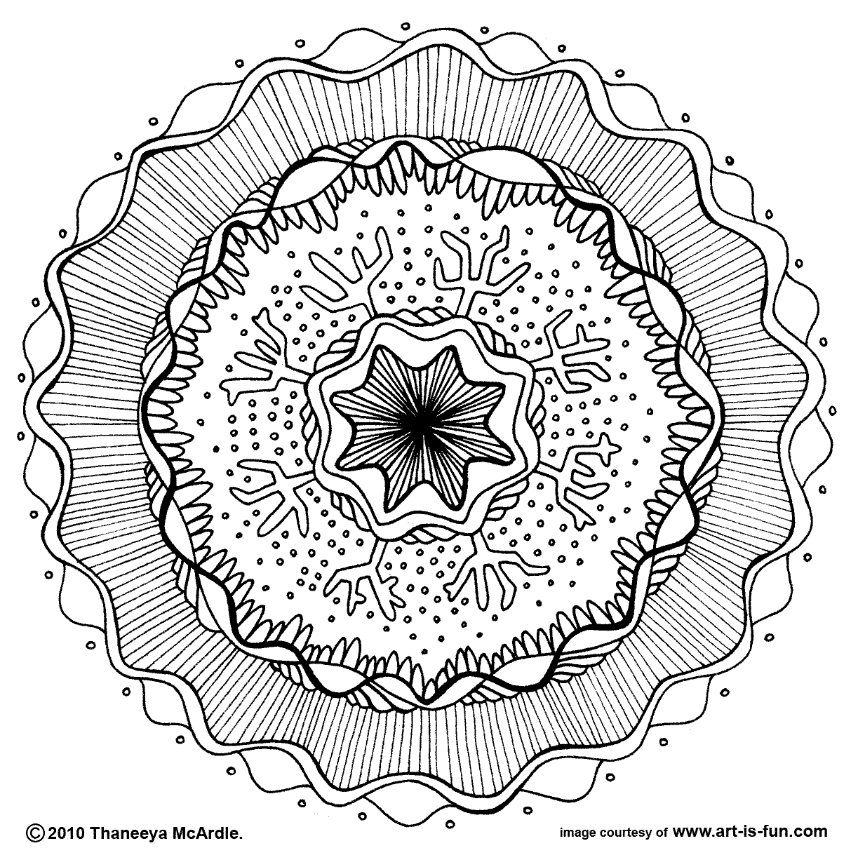 Malvorlage: Kunsttherapie (Entspannung) #23189 - Kostenlose Malvorlagen zum Ausdrucken