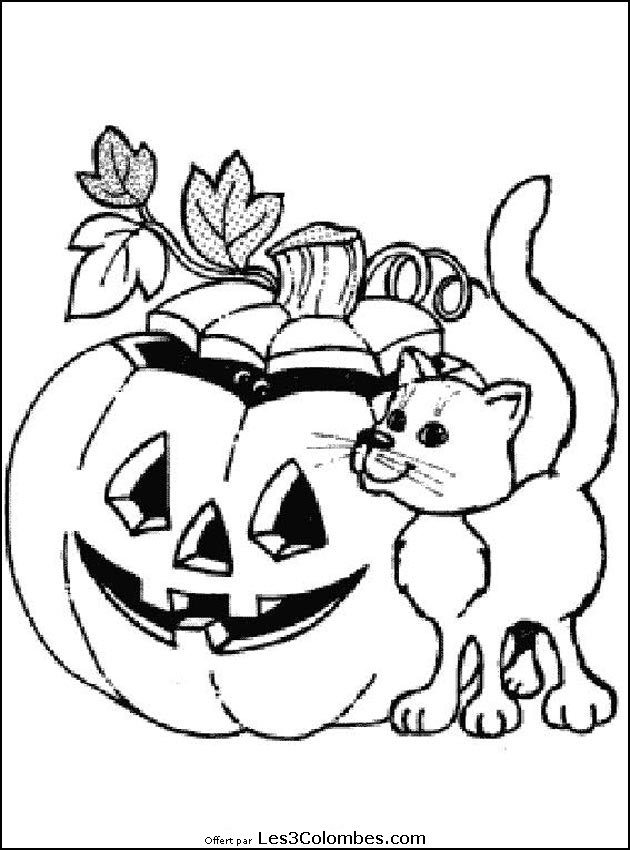 Malvorlage: Halloween (Feiertage und besondere Anlässe) #55151 - Kostenlose Malvorlagen zum Ausdrucken