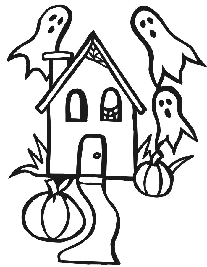 Malvorlage: Halloween (Feiertage und besondere Anlässe) #55274 - Kostenlose Malvorlagen zum Ausdrucken