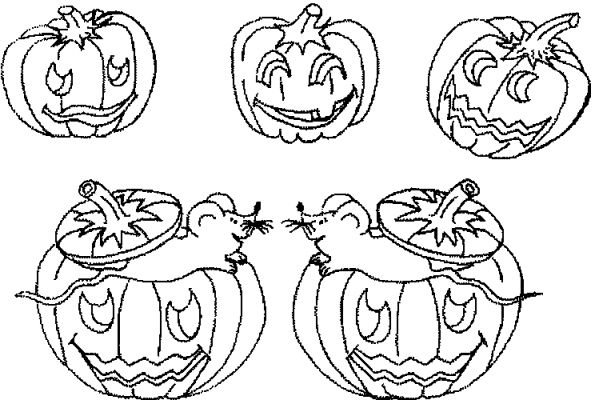 Malvorlage: Halloween (Feiertage und besondere Anlässe) #55297 - Kostenlose Malvorlagen zum Ausdrucken