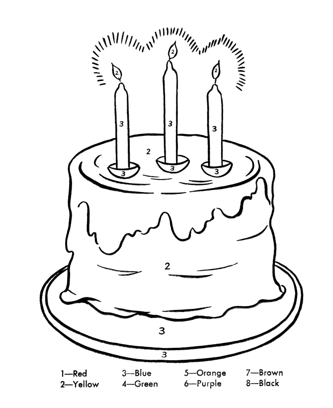 Malvorlage: Jubiläum (Feiertage und besondere Anlässe) #57348 - Kostenlose Malvorlagen zum Ausdrucken