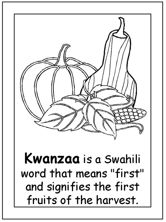 Malvorlage: Kwanzaa (Feiertage und besondere Anlässe) #60420 - Kostenlose Malvorlagen zum Ausdrucken