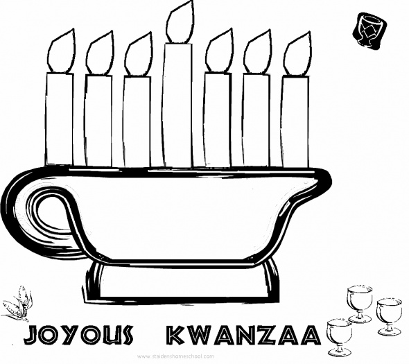 Malvorlage: Kwanzaa (Feiertage und besondere Anlässe) #60424 - Kostenlose Malvorlagen zum Ausdrucken