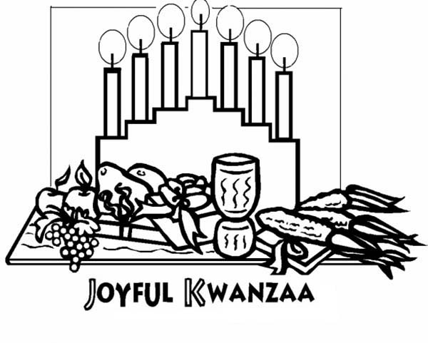 Malvorlage: Kwanzaa (Feiertage und besondere Anlässe) #60481 - Kostenlose Malvorlagen zum Ausdrucken