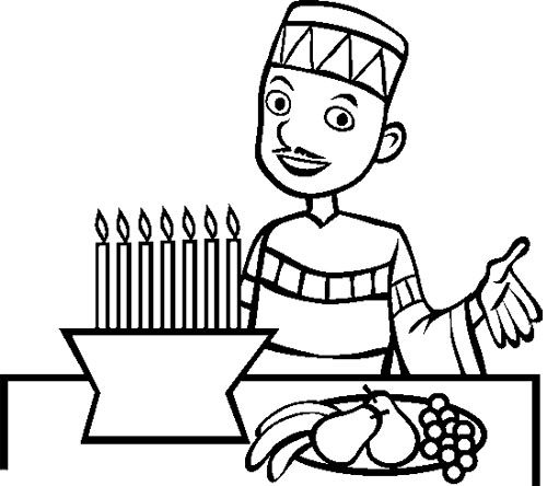 Malvorlage: Kwanzaa (Feiertage und besondere Anlässe) #60549 - Kostenlose Malvorlagen zum Ausdrucken