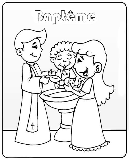 Malvorlage: Taufe (Feiertage und besondere Anlässe) #57459 - Kostenlose Malvorlagen zum Ausdrucken