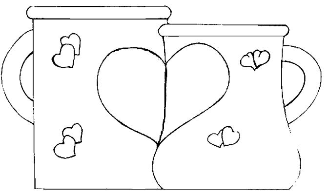 Malvorlage: Valentinstag (Feiertage und besondere Anlässe) #54183 - Kostenlose Malvorlagen zum Ausdrucken