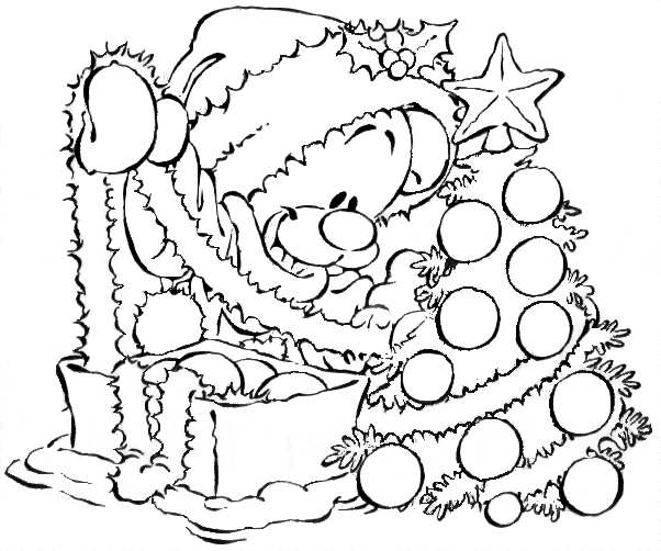 Malvorlage: Weihnachten (Feiertage und besondere Anlässe) #54915 - Kostenlose Malvorlagen zum Ausdrucken