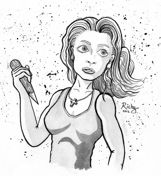 Malvorlage: Buffy die Vampirjägerin (Fernsehshows) #152701 - Kostenlose Malvorlagen zum Ausdrucken