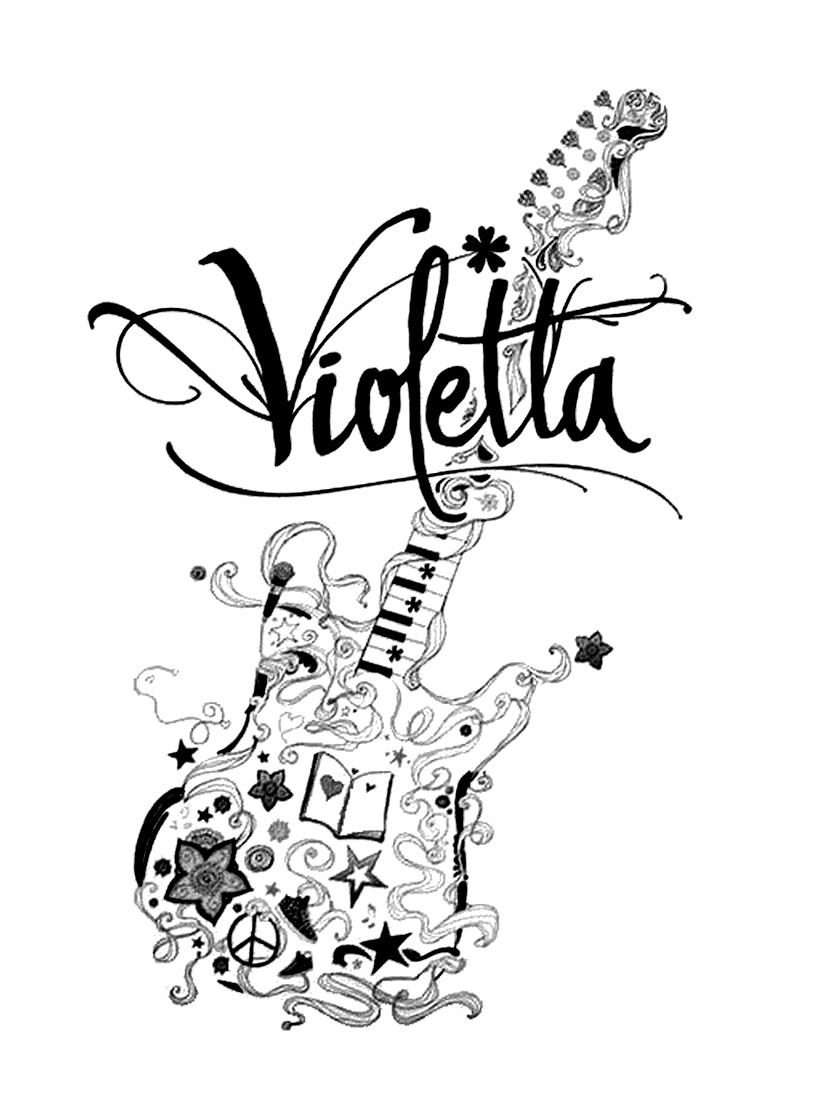 Malvorlage: Violetta (Fernsehshows) #170466 - Kostenlose Malvorlagen zum Ausdrucken
