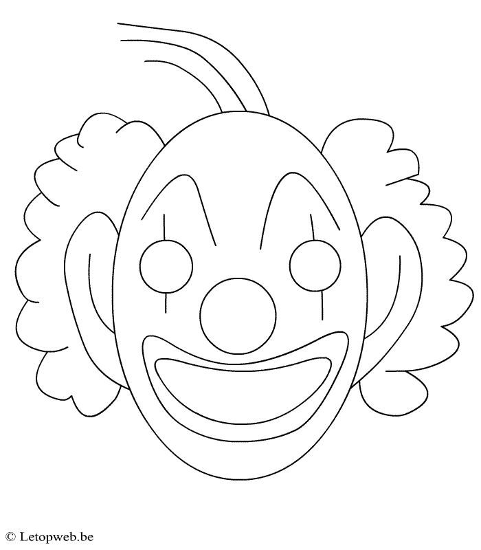 Malvorlage: Clown (Figuren) #91059 - Kostenlose Malvorlagen zum Ausdrucken