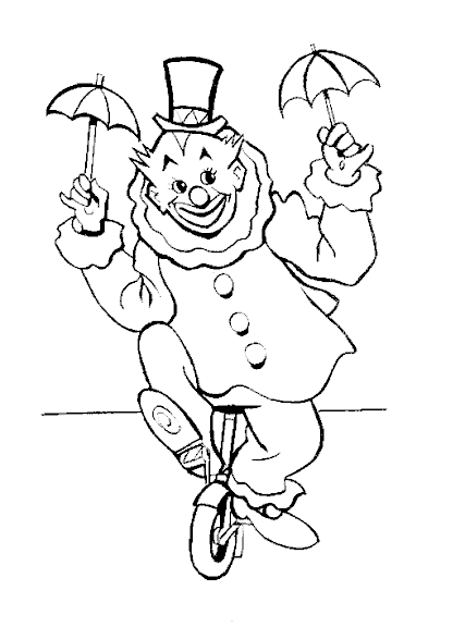 Malvorlage: Clown (Figuren) #91074 - Kostenlose Malvorlagen zum Ausdrucken