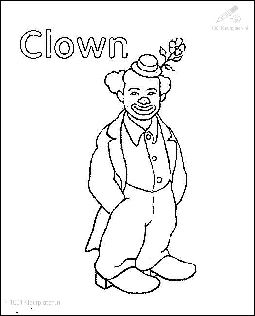 Malvorlage: Clown (Figuren) #91127 - Kostenlose Malvorlagen zum Ausdrucken