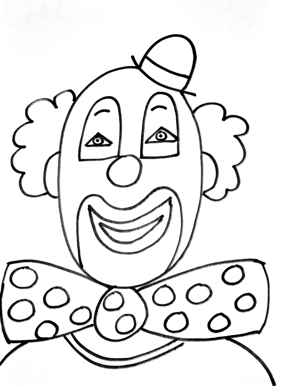 Malvorlage: Clown (Figuren) #91154 - Kostenlose Malvorlagen zum Ausdrucken