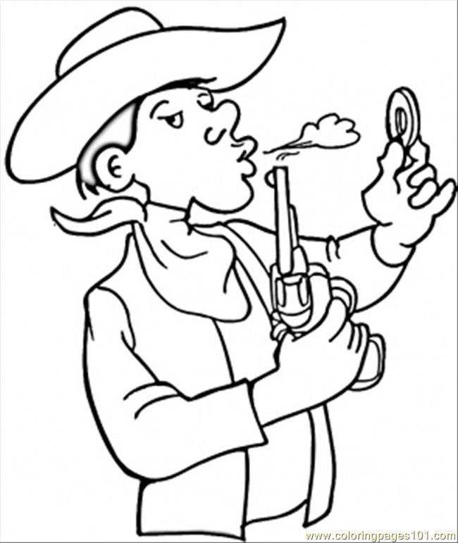 Malvorlage: Cowboy (Figuren) #91431 - Kostenlose Malvorlagen zum Ausdrucken