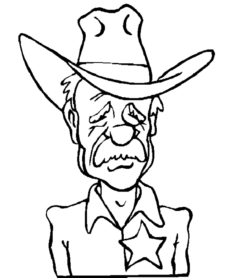 Malvorlage: Cowboy (Figuren) #91436 - Kostenlose Malvorlagen zum Ausdrucken