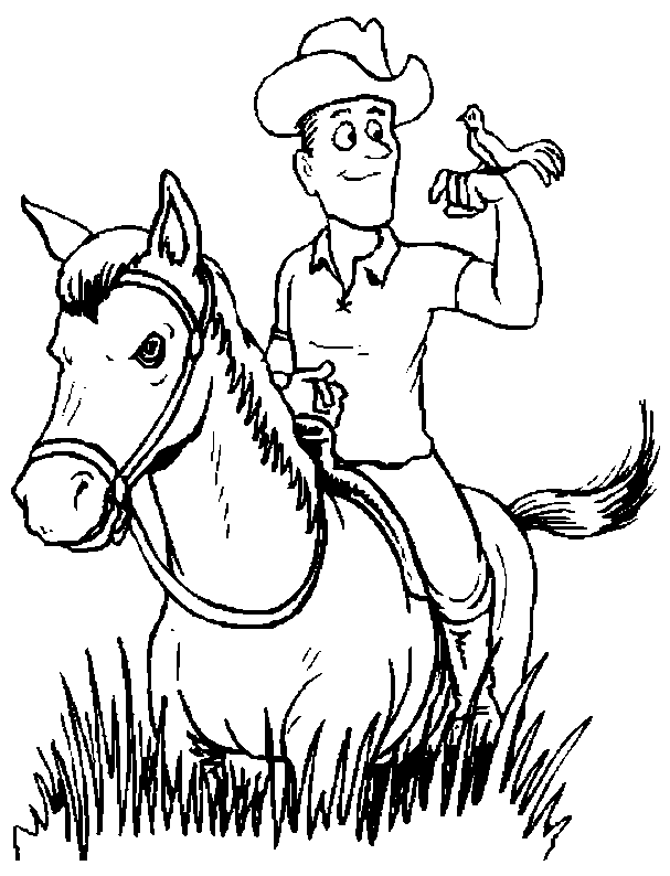 Malvorlage: Cowboy (Figuren) #91475 - Kostenlose Malvorlagen zum Ausdrucken