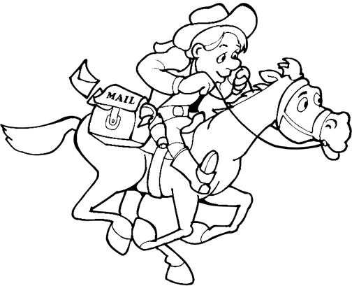 Malvorlage: Cowboy (Figuren) #91497 - Kostenlose Malvorlagen zum Ausdrucken
