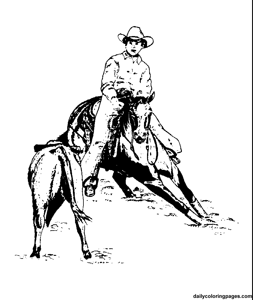 Malvorlage: Cowboy (Figuren) #91568 - Kostenlose Malvorlagen zum Ausdrucken