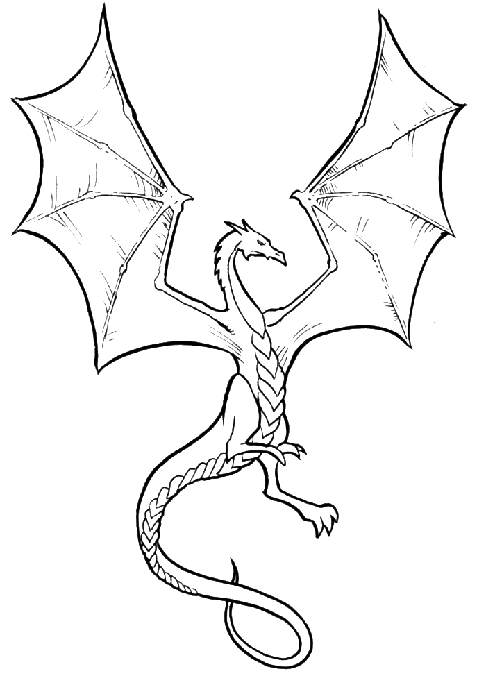 Malvorlage: Drachen (Figuren) #148401 - Kostenlose Malvorlagen zum Ausdrucken