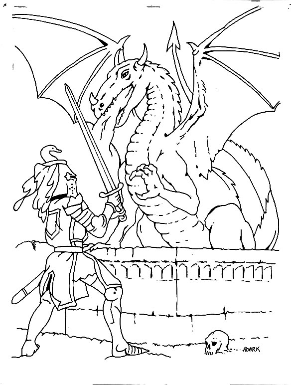 Malvorlage: Drachen (Figuren) #148422 - Kostenlose Malvorlagen zum Ausdrucken