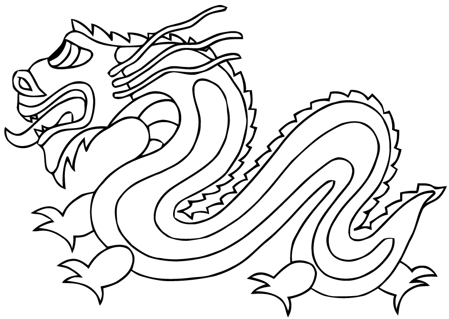 Malvorlage: Drachen (Figuren) #148627 - Kostenlose Malvorlagen zum Ausdrucken