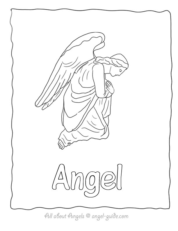 Malvorlage: Engel (Figuren) #86451 - Kostenlose Malvorlagen zum Ausdrucken