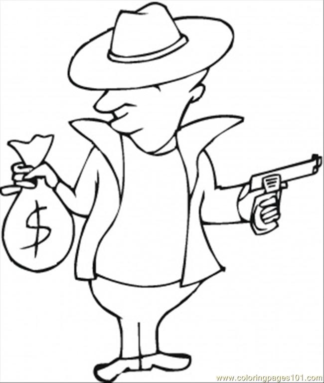 Malvorlage: Gangster (Figuren) #149877 - Kostenlose Malvorlagen zum Ausdrucken
