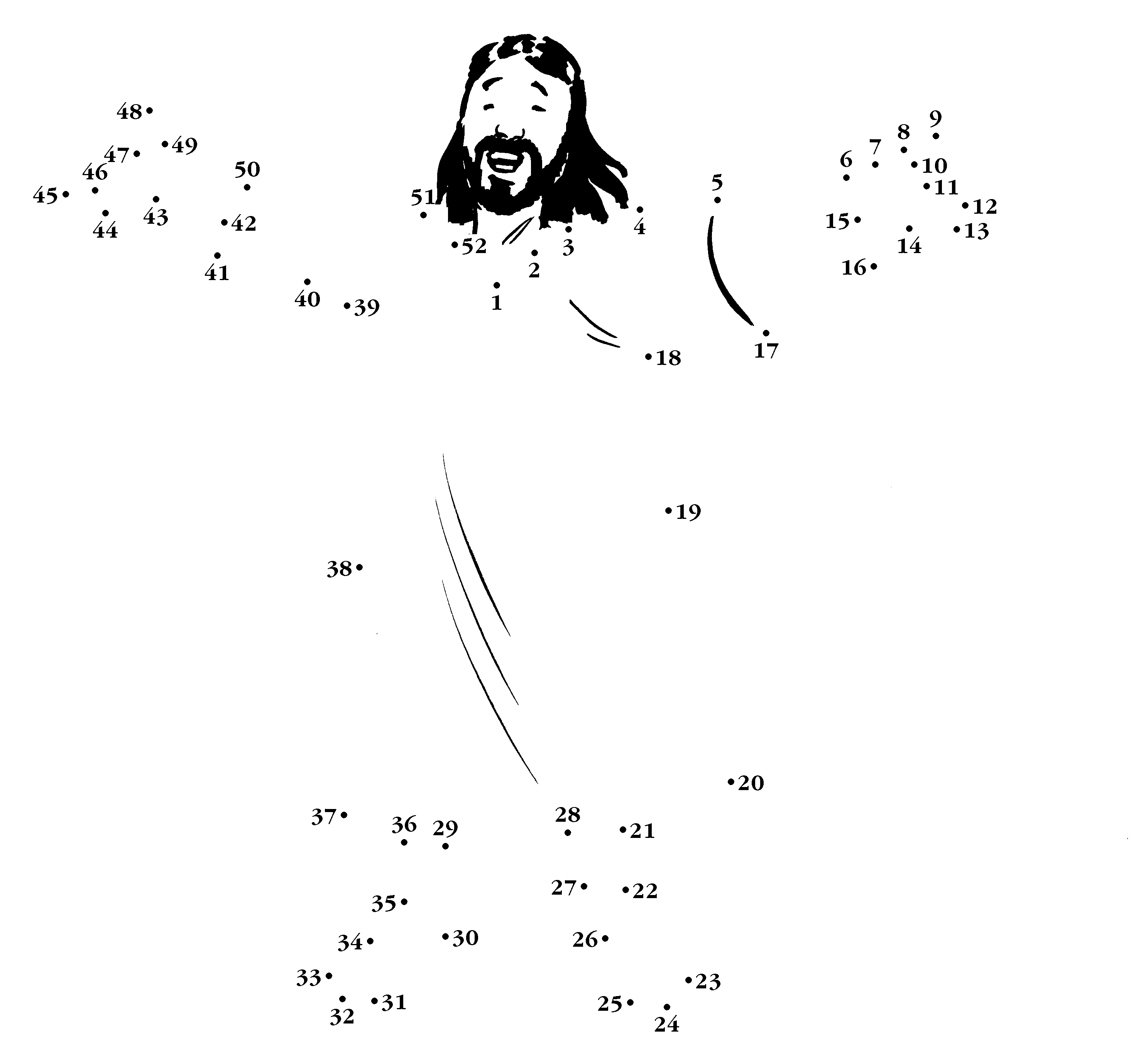 Malvorlage: Jesus (Figuren) #98878 - Kostenlose Malvorlagen zum Ausdrucken