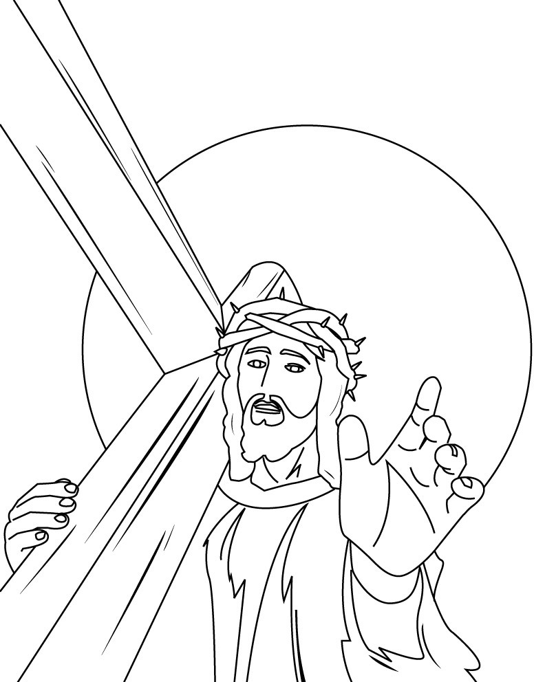 Malvorlage: Jesus (Figuren) #98902 - Kostenlose Malvorlagen zum Ausdrucken
