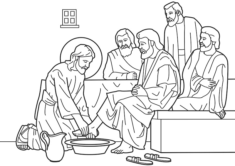 Malvorlage: Jesus (Figuren) #99067 - Kostenlose Malvorlagen zum Ausdrucken