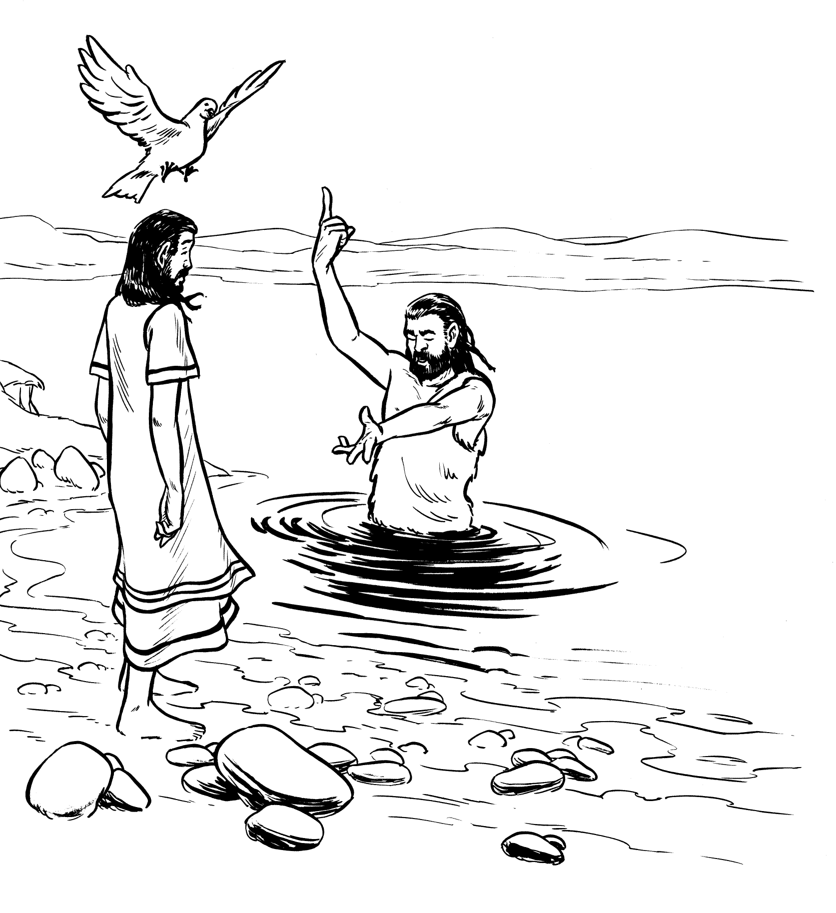 Malvorlage: Jesus (Figuren) #99157 - Kostenlose Malvorlagen zum Ausdrucken