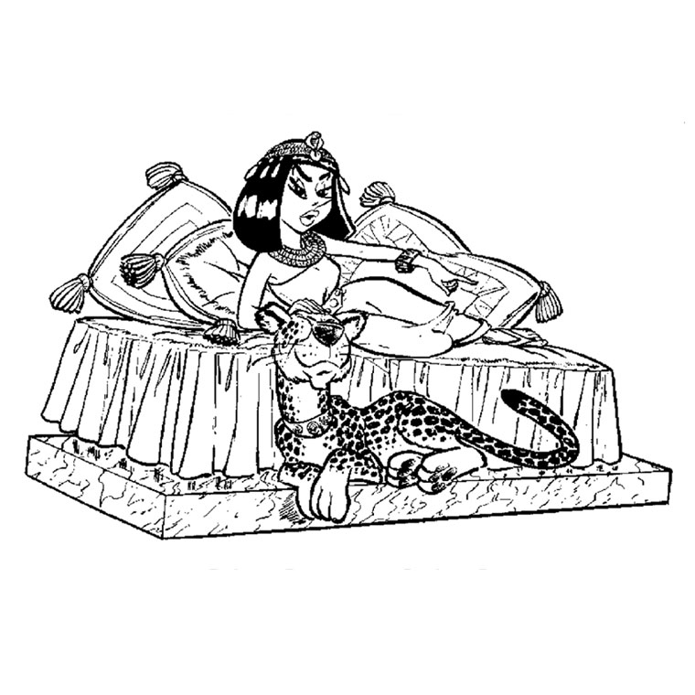 Malvorlage: Kleopatra (Figuren) #90554 - Kostenlose Malvorlagen zum Ausdrucken