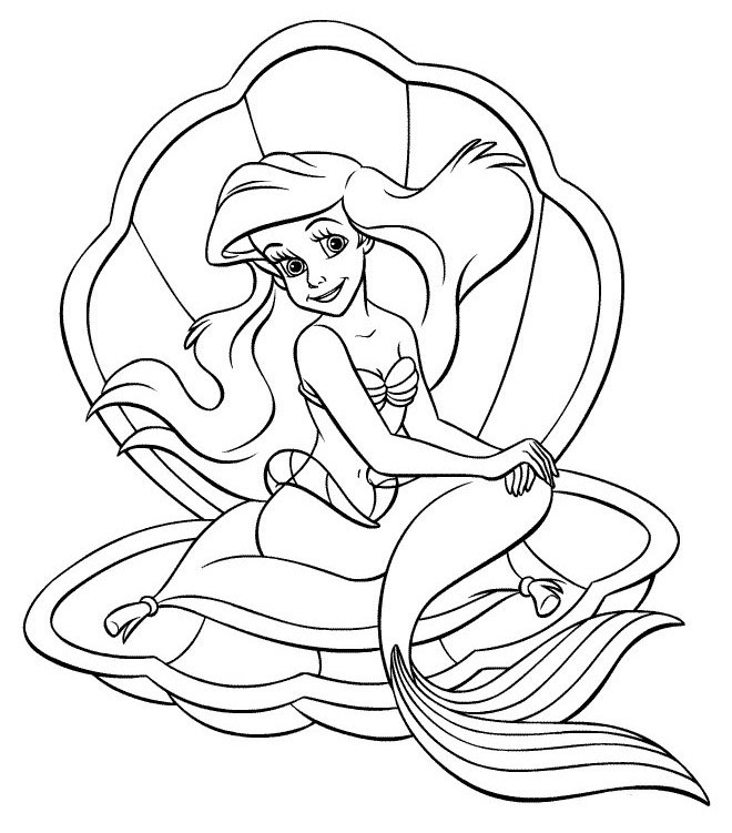Malvorlage: Meerjungfrau (Figuren) #147196 - Kostenlose Malvorlagen zum Ausdrucken