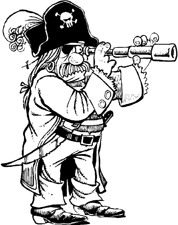 Malvorlage: Pirat (Figuren) #105020 - Kostenlose Malvorlagen zum Ausdrucken