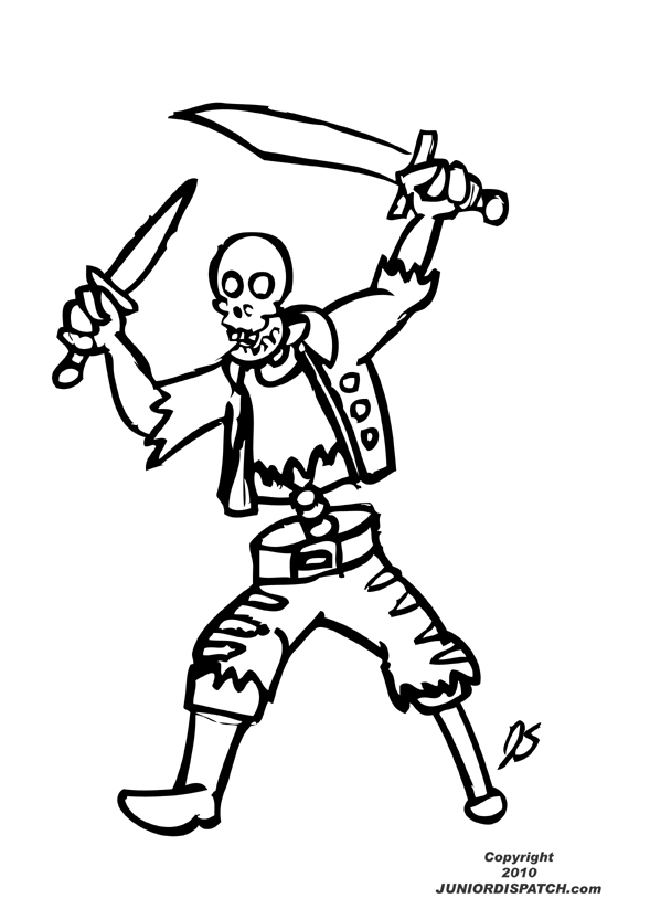 Malvorlage: Pirat (Figuren) #105167 - Kostenlose Malvorlagen zum Ausdrucken