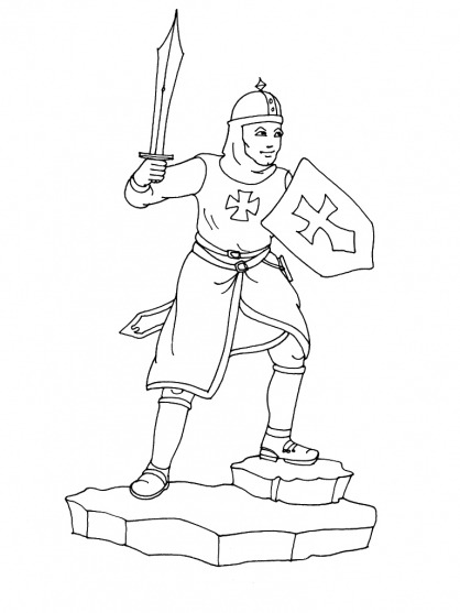 Malvorlage: Ritter (Figuren) #86994 - Kostenlose Malvorlagen zum Ausdrucken