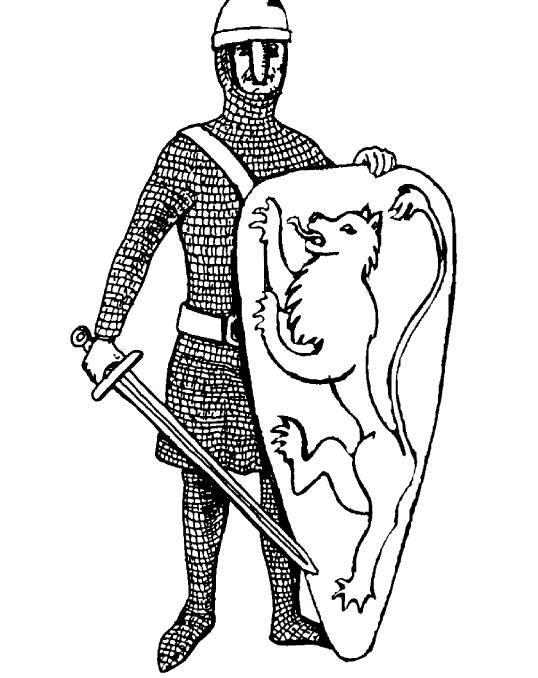 Malvorlage: Ritter (Figuren) #87196 - Kostenlose Malvorlagen zum Ausdrucken