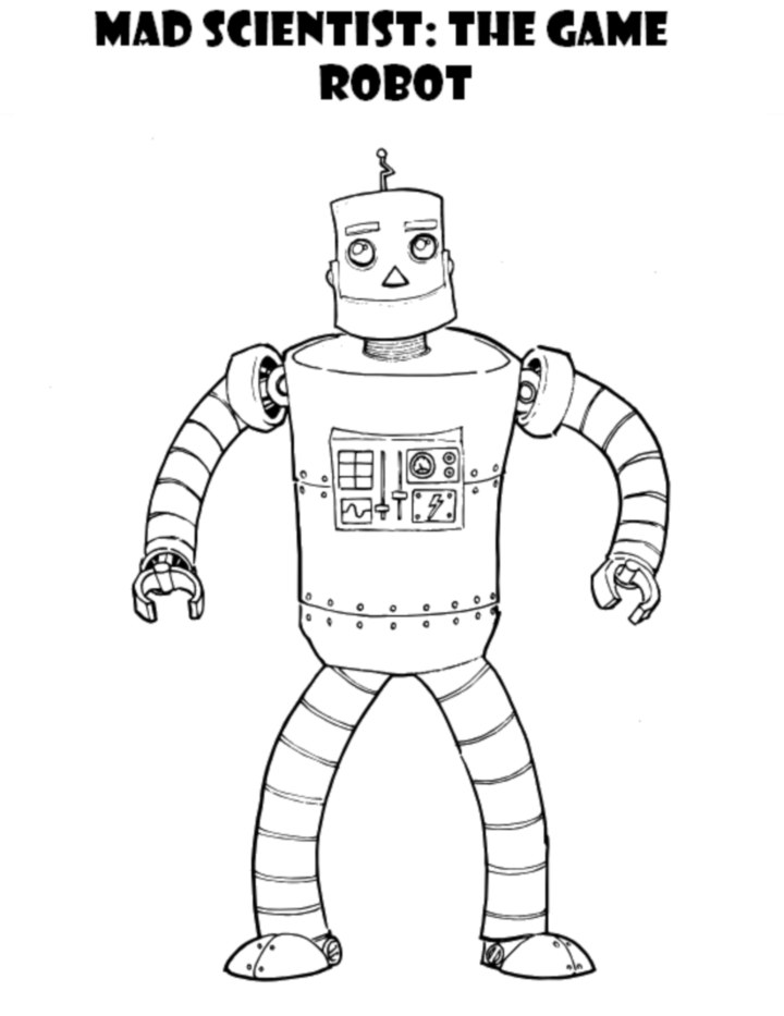 Malvorlage: Roboter (Figuren) #106566 - Kostenlose Malvorlagen zum Ausdrucken