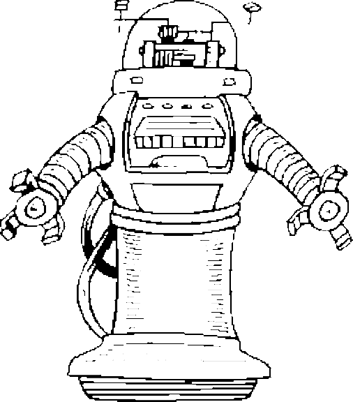 Malvorlage: Roboter (Figuren) #106595 - Kostenlose Malvorlagen zum Ausdrucken