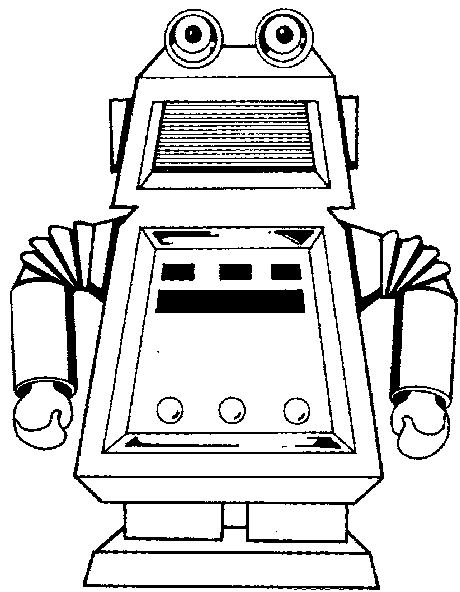 Malvorlage: Roboter (Figuren) #106618 - Kostenlose Malvorlagen zum Ausdrucken